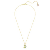 Gema pendant, Mixed cuts, Multicolored, Gold-tone plated